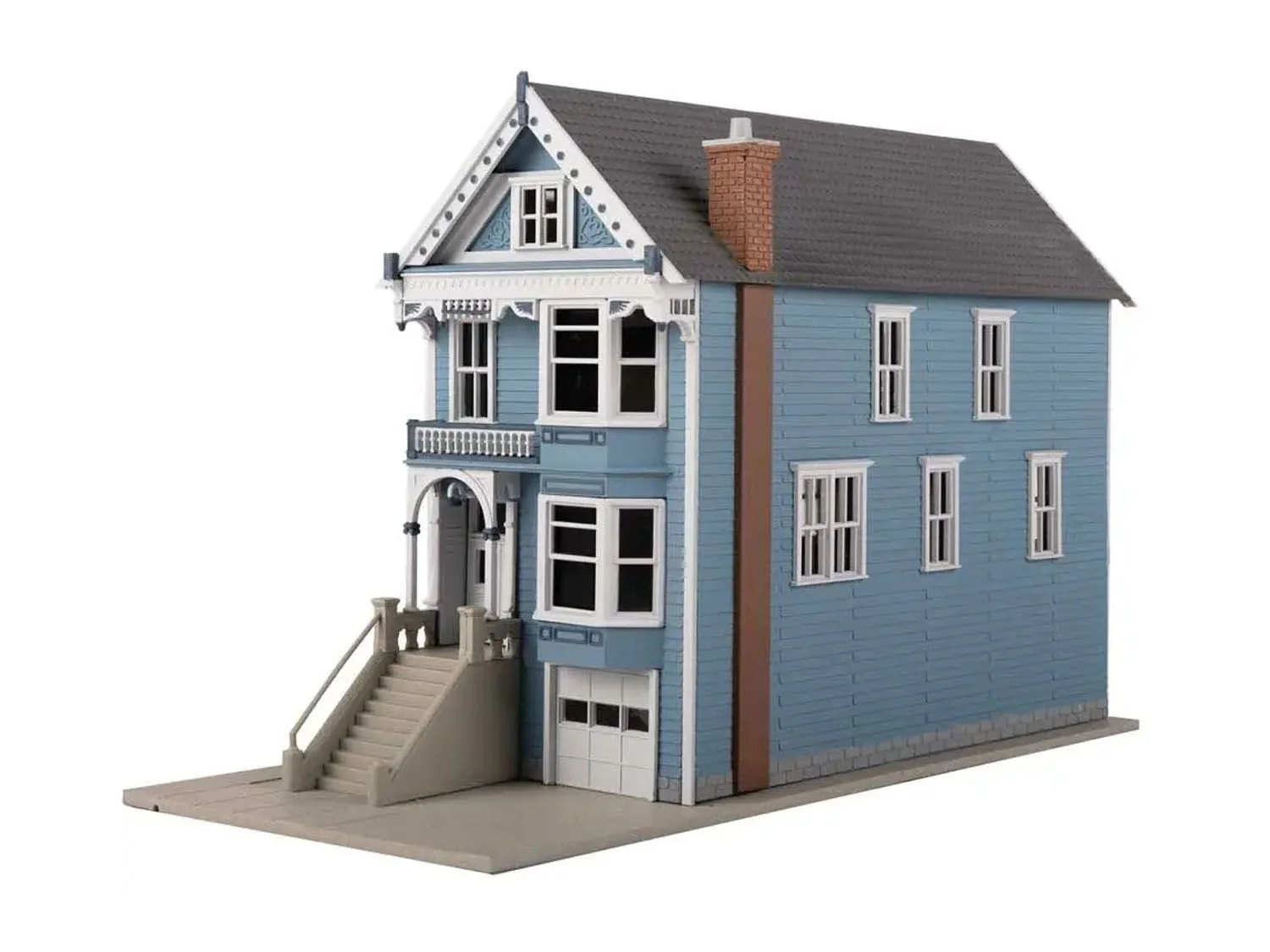 931-953 Painted Lady Victorian House Model Kit