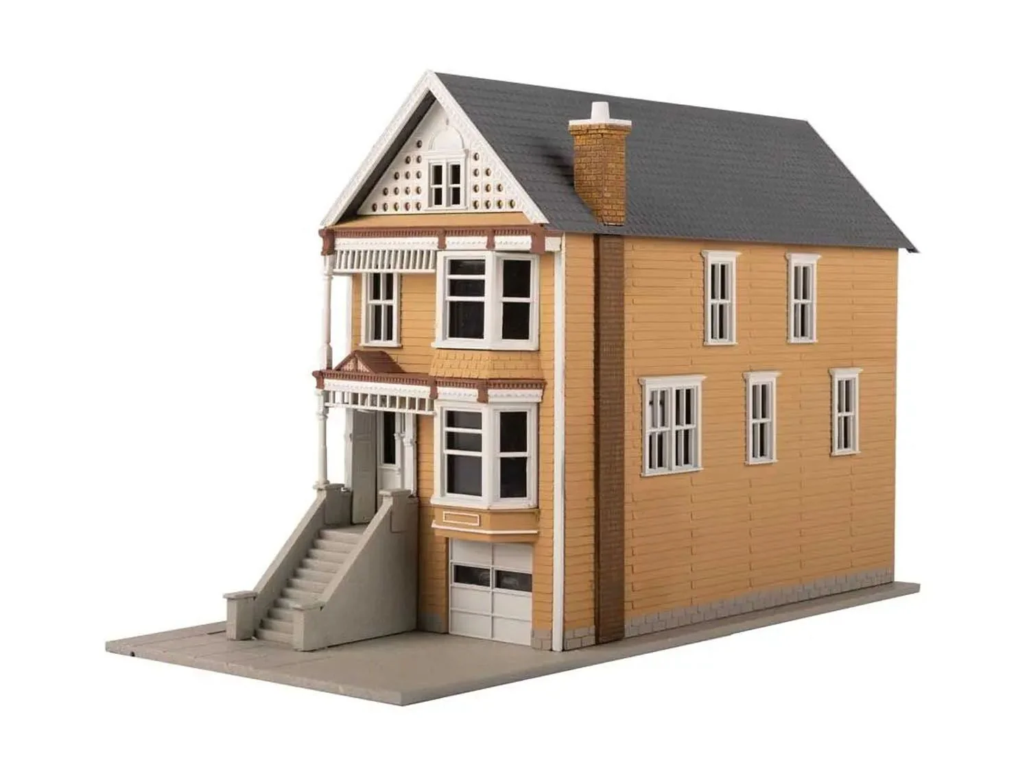 931-954 Gingerbread Victorian House Model Kit