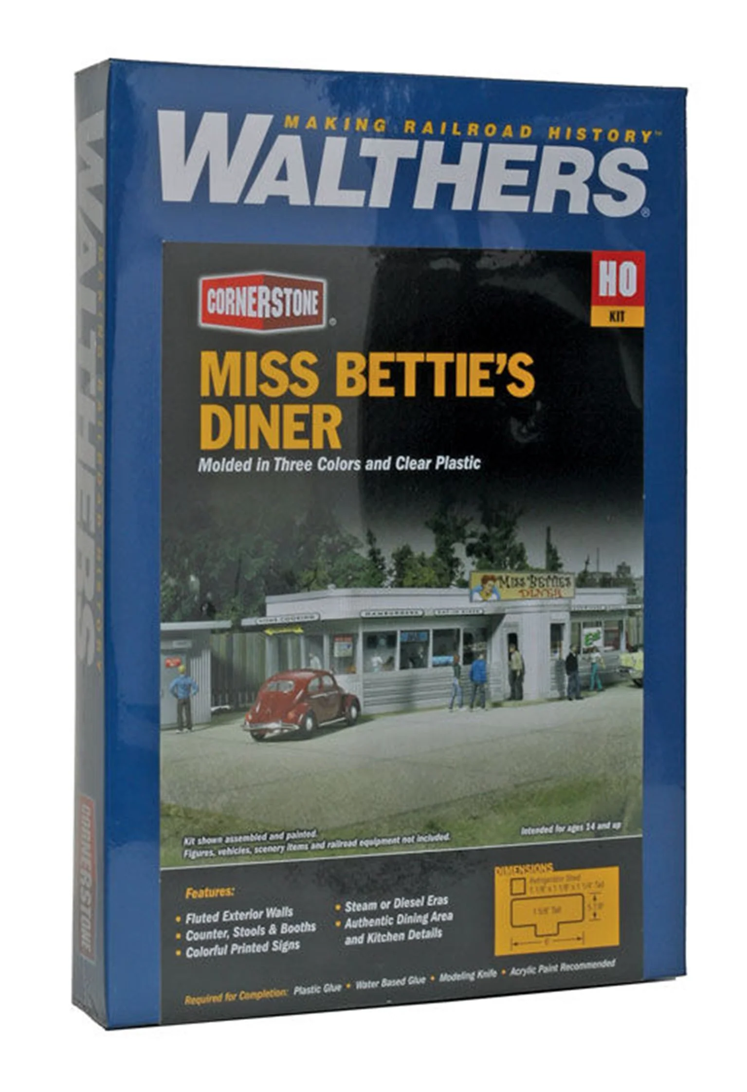 933-2909 Miss Bettie's Diner Kit - Image 2