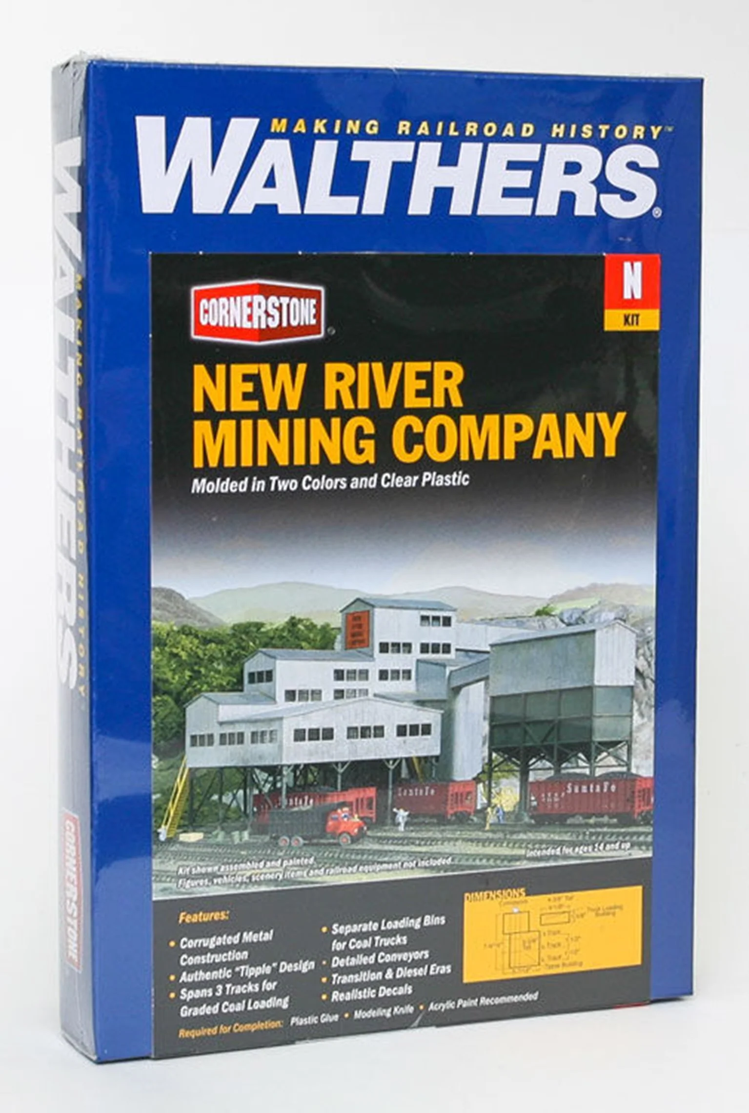933-3221 New River Mining Company Main Building Kit - Image 2