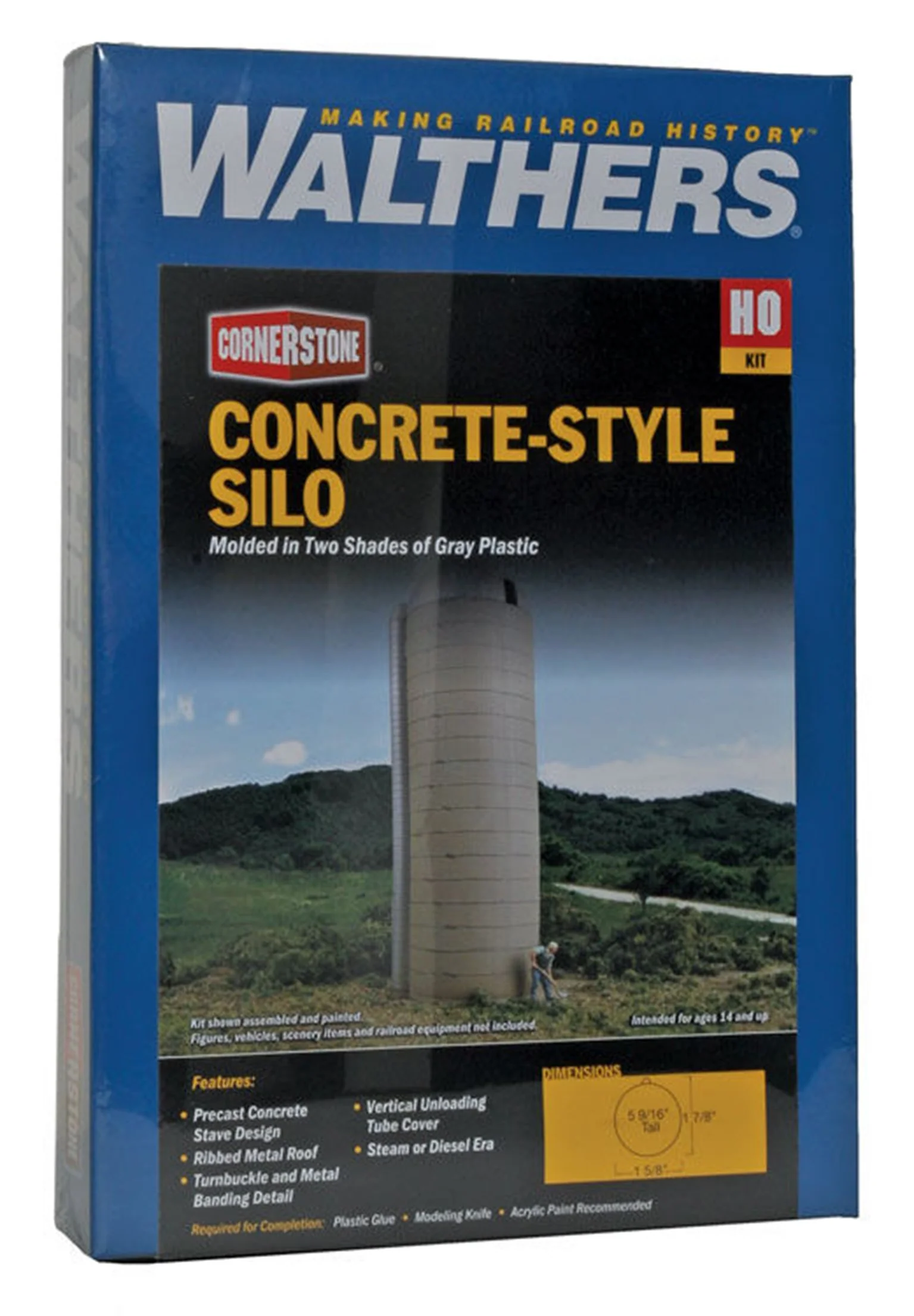 933-3332 Concrete Style Silo Kit - Image 2