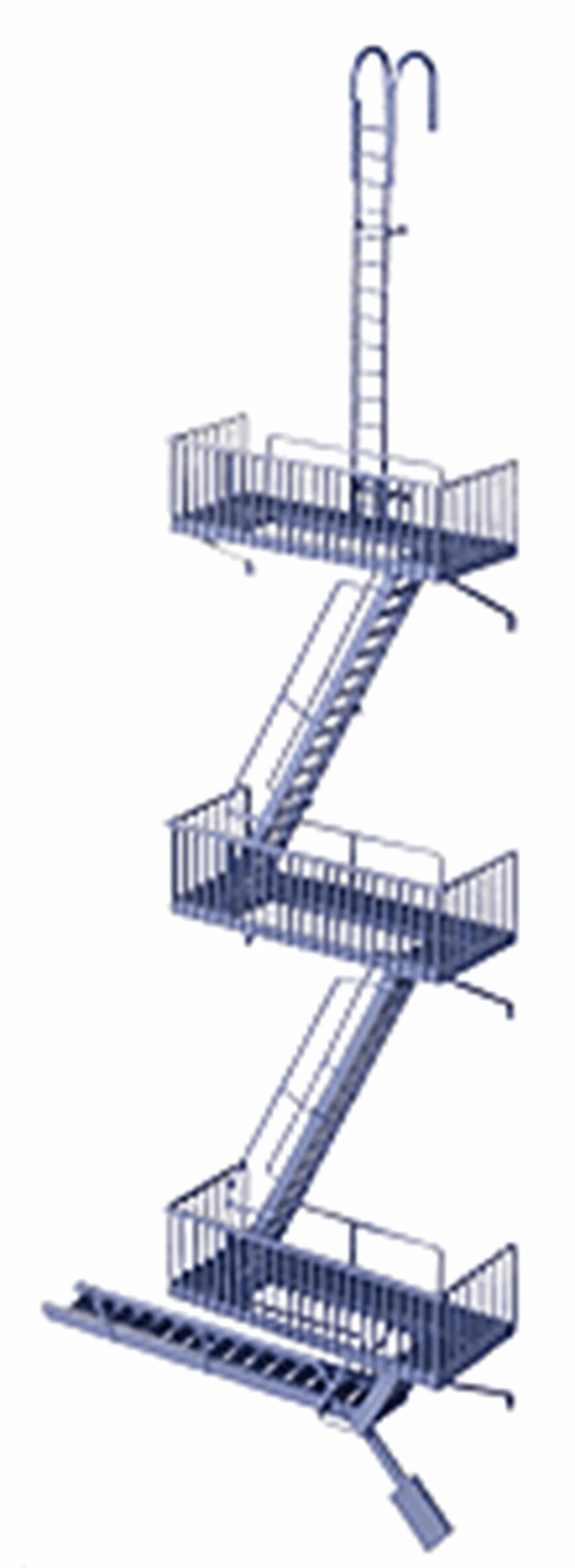 933-3729 Vintage Fire Escape Kit