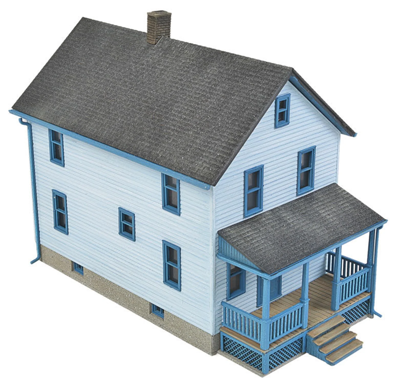 933-3786 Two Story Frame House Kit - Image 2