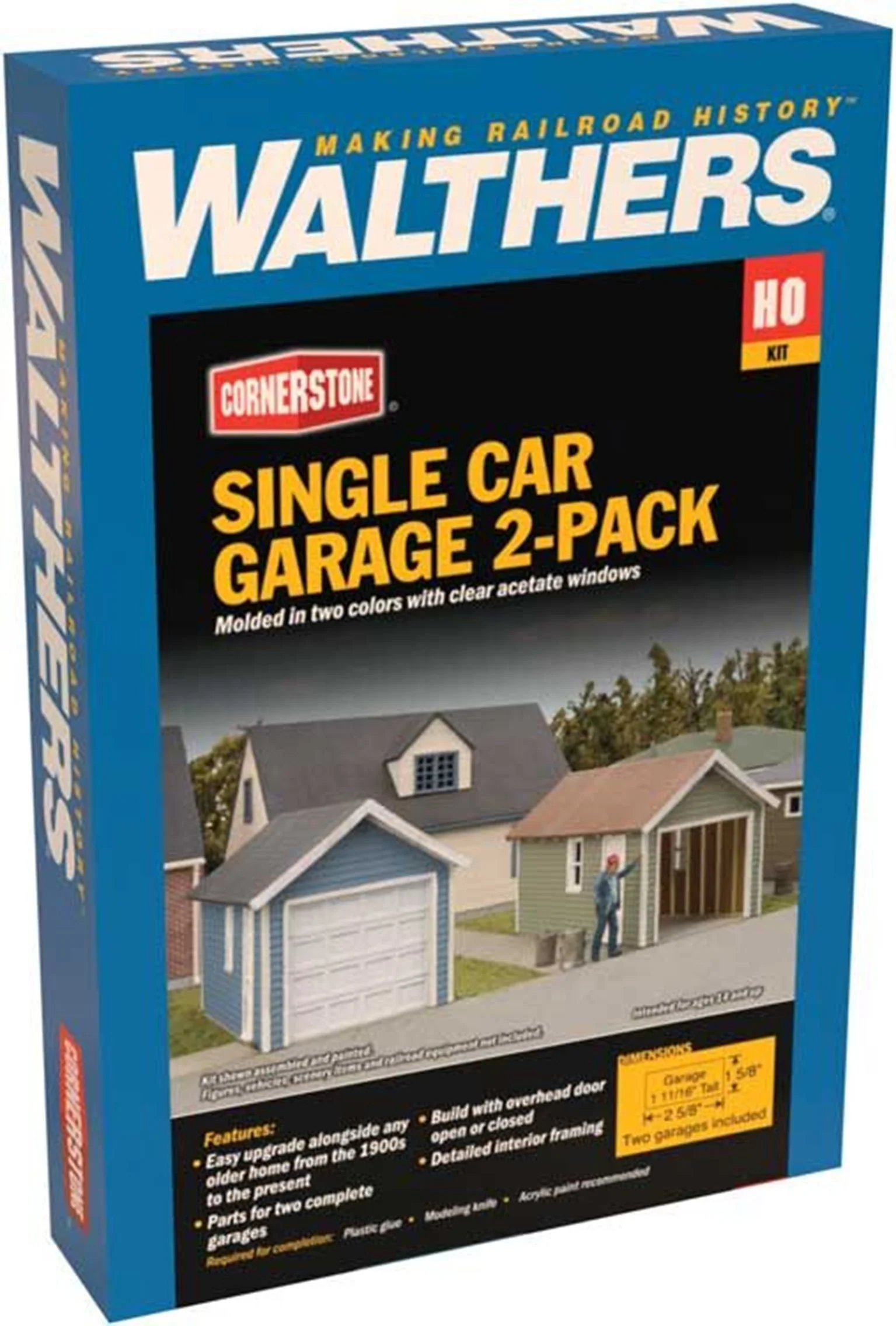 933-3796 Single Car Garages Kit - Image 4