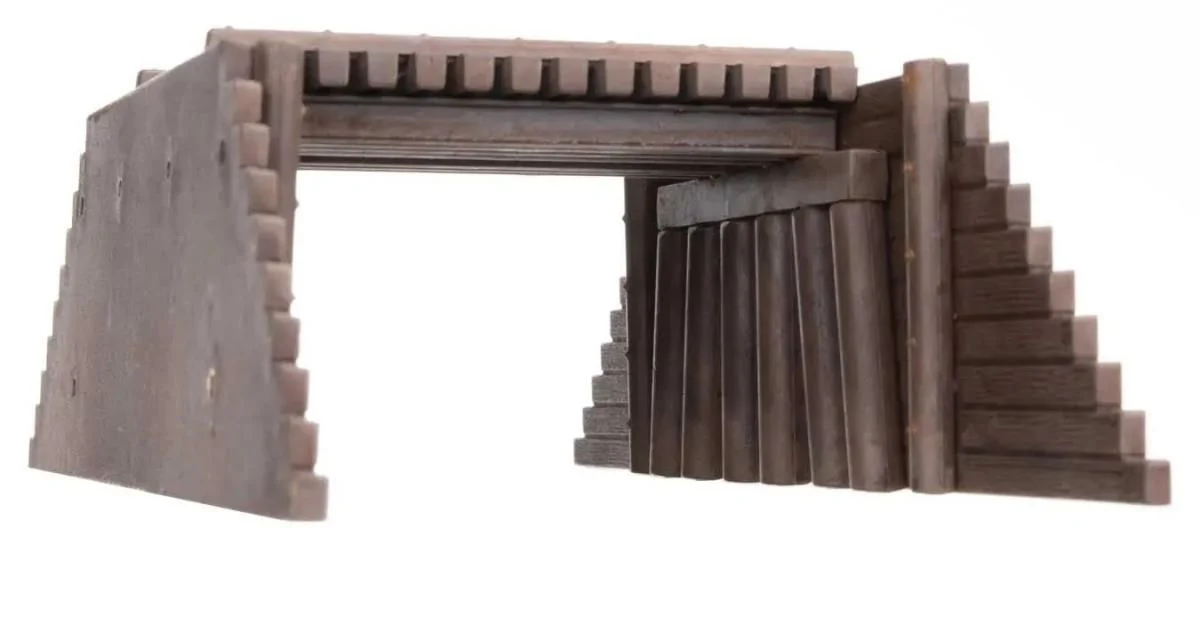 933-4528 Short Beam Bridge Model Kit