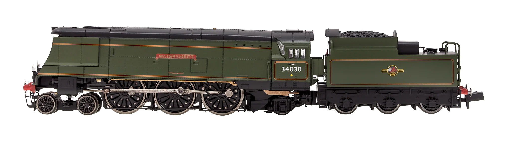 2S-034-005S West Country ‘Watersmeet’ 34030 BR Green Late Crest - DCC Sound Fitted - Image 4