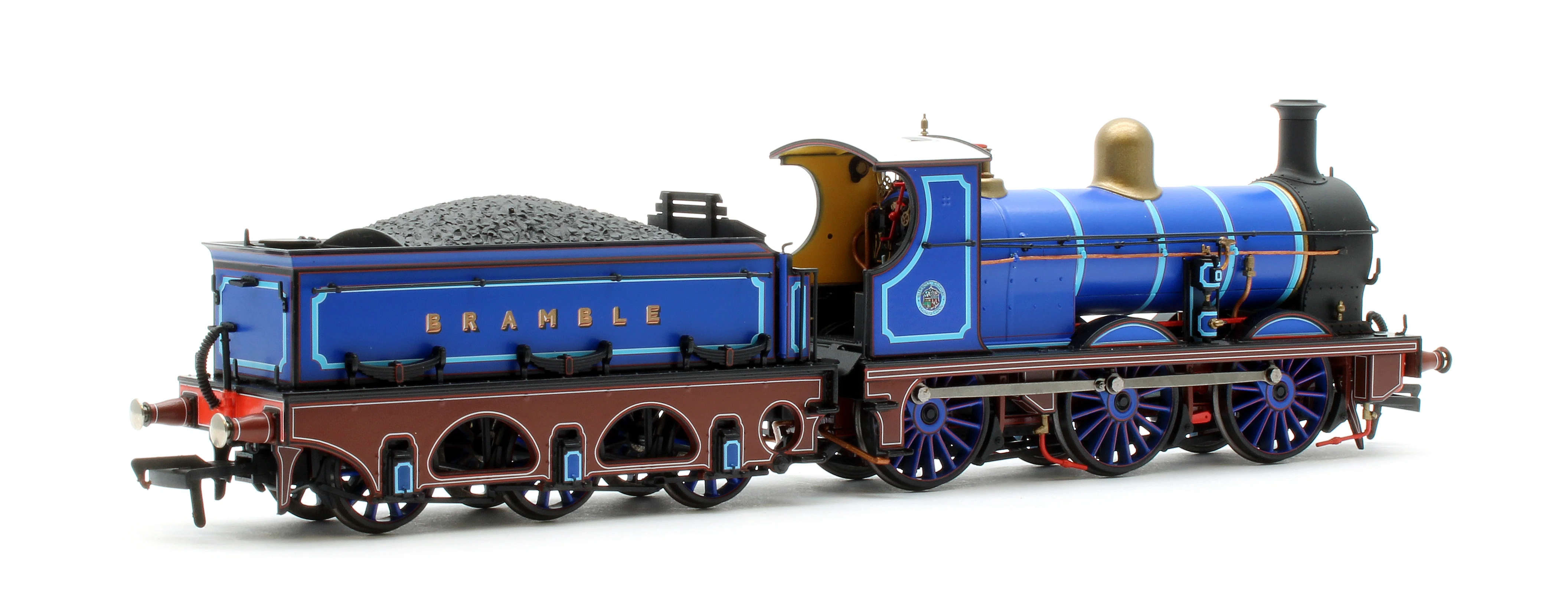966512 What If' SECR O1 No.65 'Bramble' Bluebell Railway Blue Steam Locomotive - DCC Sound - Image 3