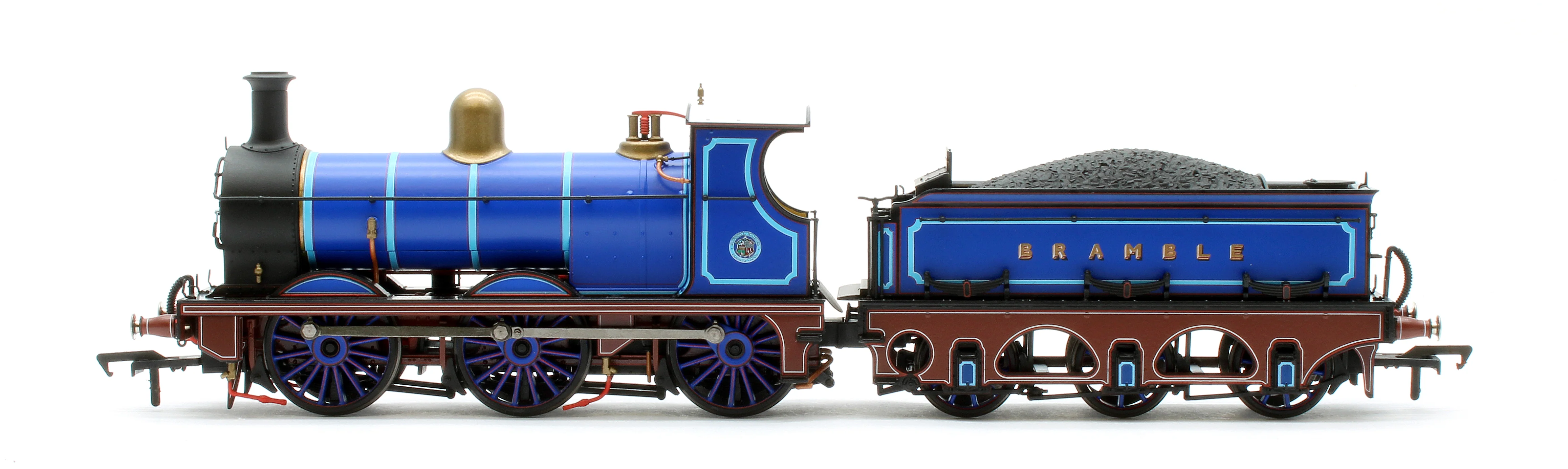 966512 What If' SECR O1 No.65 'Bramble' Bluebell Railway Blue Steam Locomotive - DCC Sound - Image 5