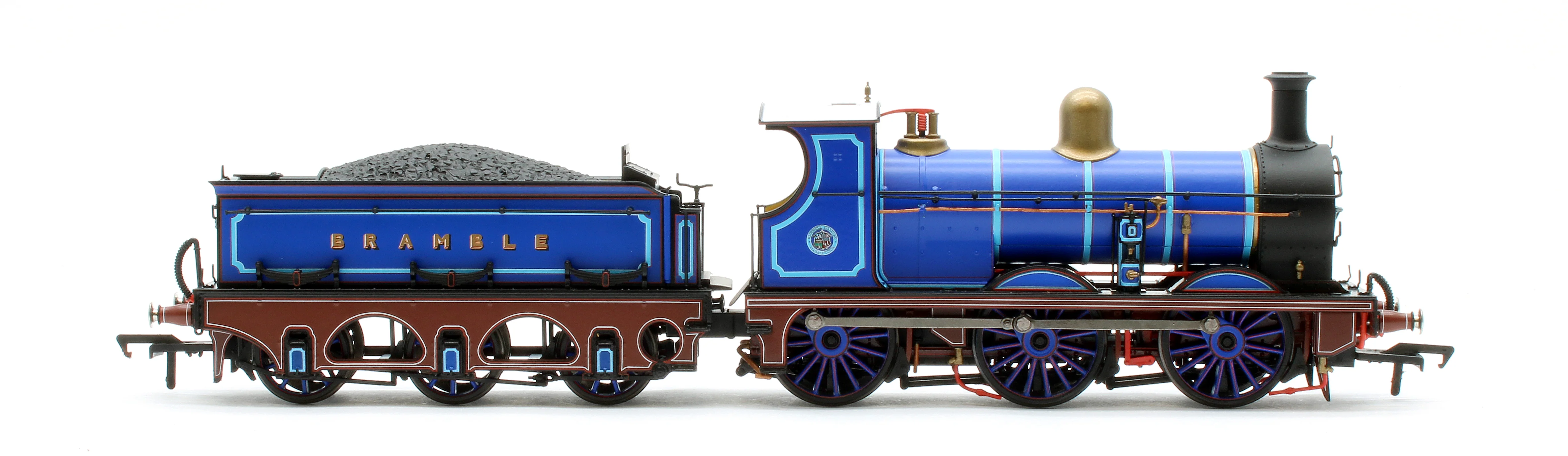 966512 What If' SECR O1 No.65 'Bramble' Bluebell Railway Blue Steam Locomotive - DCC Sound - Image 6