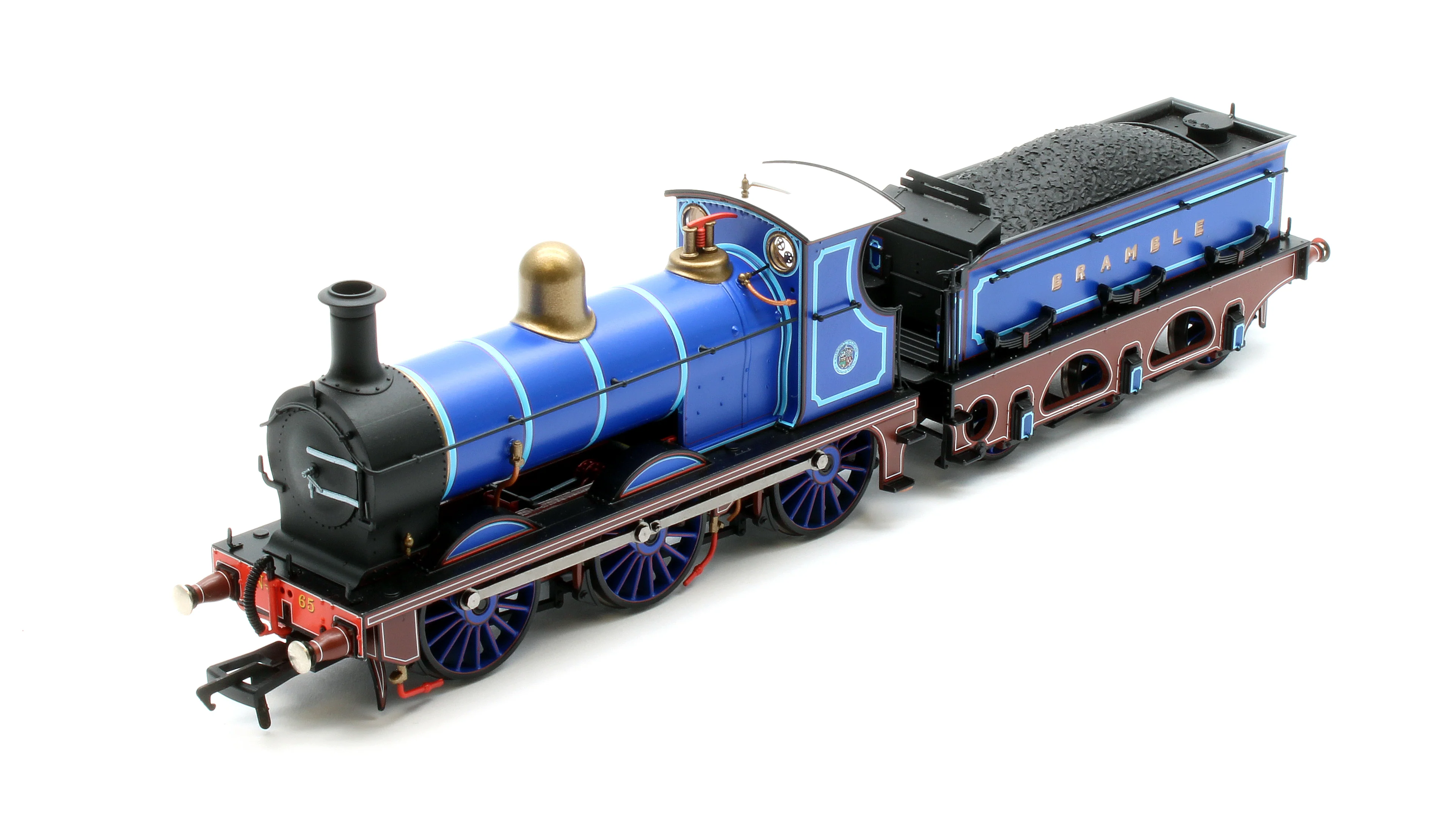 966512 What If' SECR O1 No.65 'Bramble' Bluebell Railway Blue Steam Locomotive - DCC Sound - Image 8
