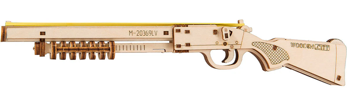 WR348 3D Wooden Gun Puzzle – Judgment Day RMT-870 - Image 2