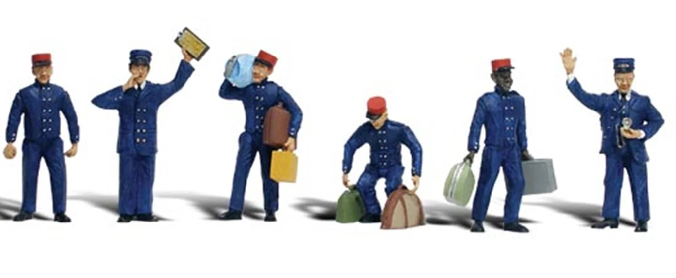 WA2722 A2722 Woodland Scenics - O Gauge Train Personnel