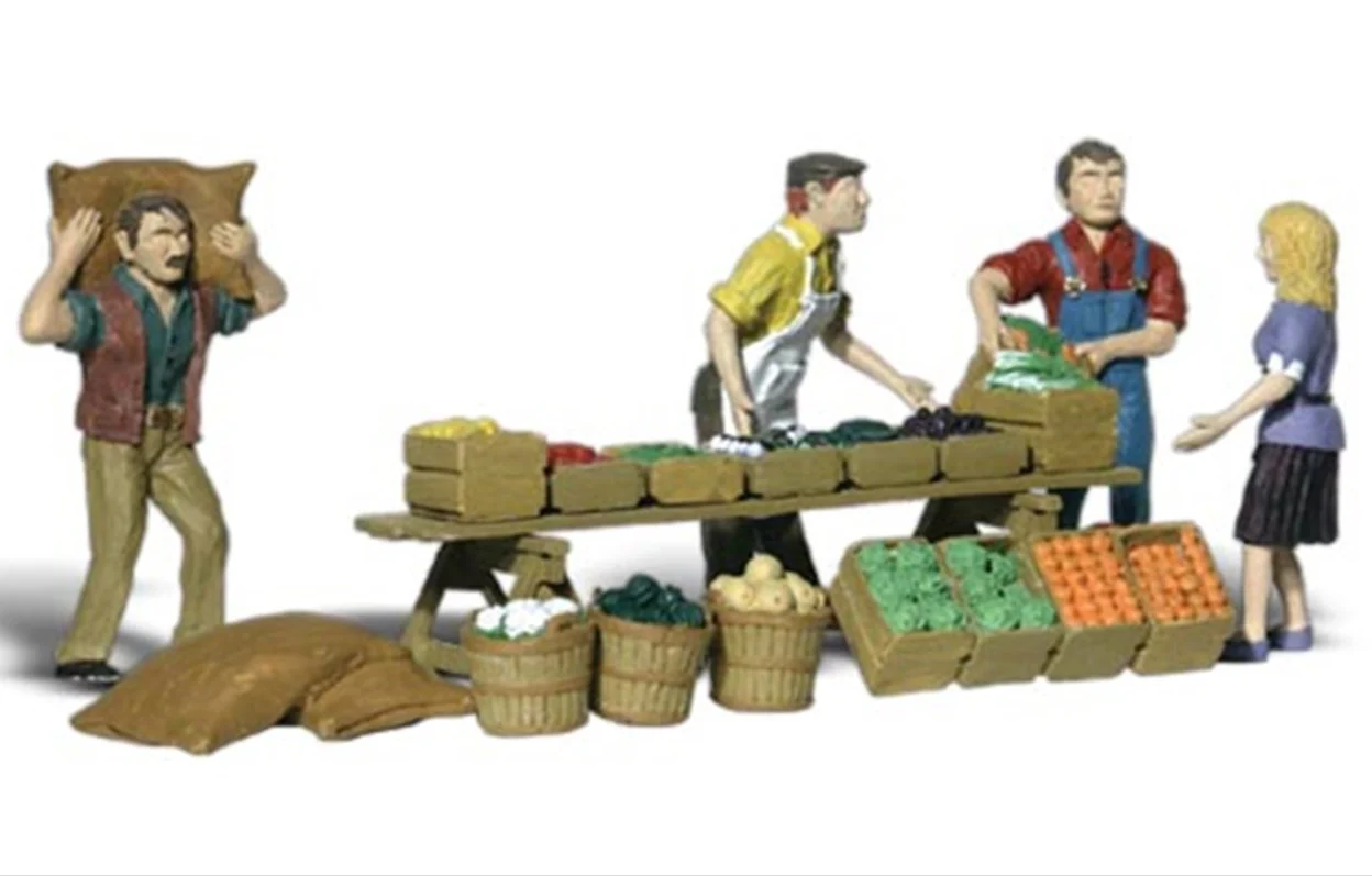 WA2750 A2750 Woodland Scenics - O Gauge Farmers Market