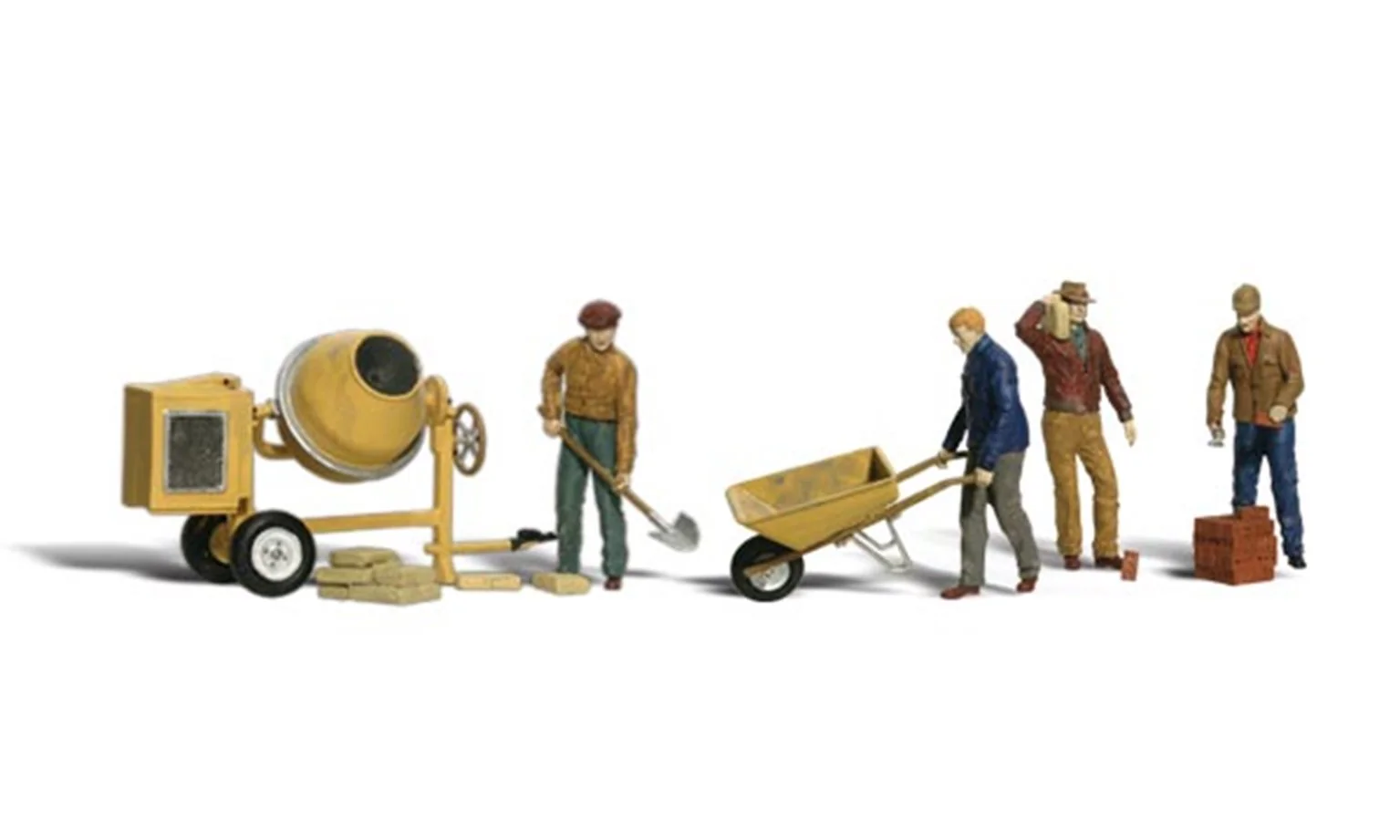 WA2753 A2753 Woodland Scenics - O Gauge Masonry Workers