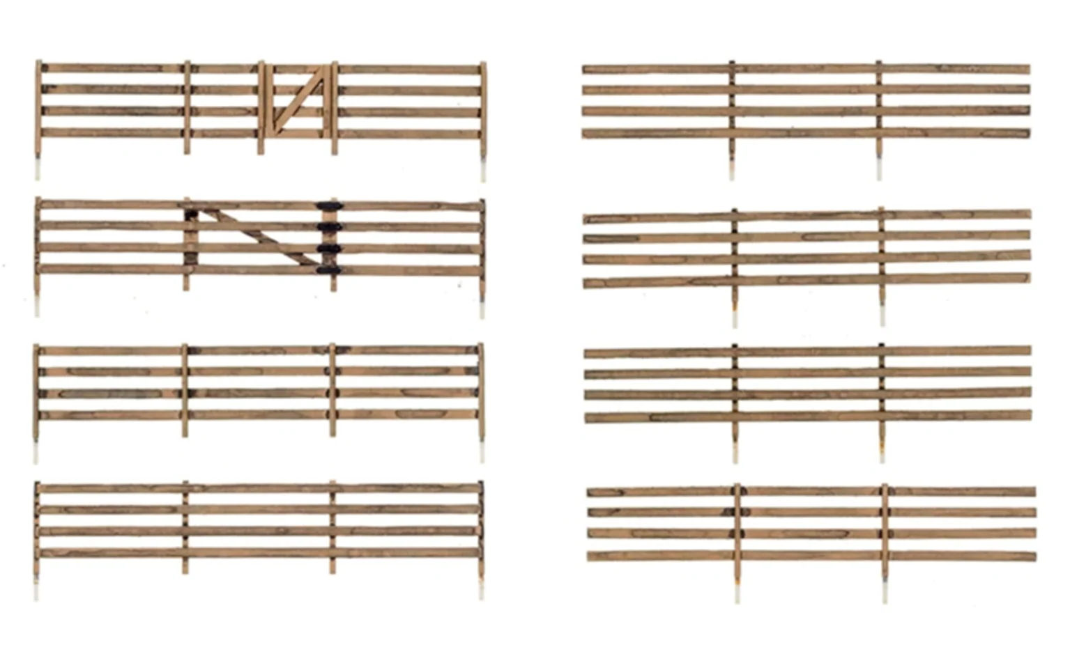 WA2982 A2982 OO/HO Board Fence - Image 3