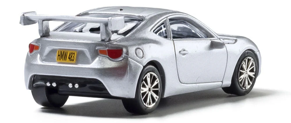 WAS5368 Silver Sports Car - Image 2
