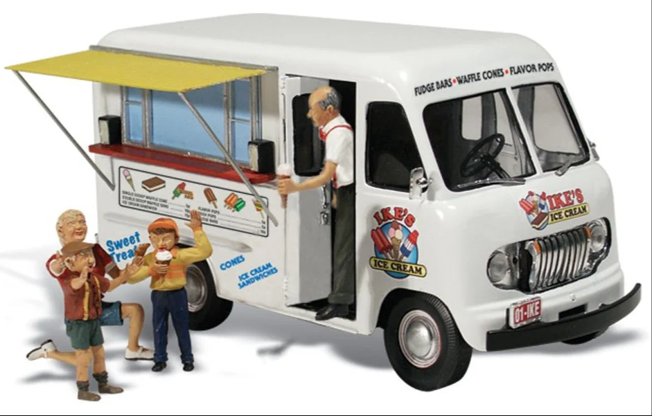 WAS5541 HO Ike's Ice Cream Truck