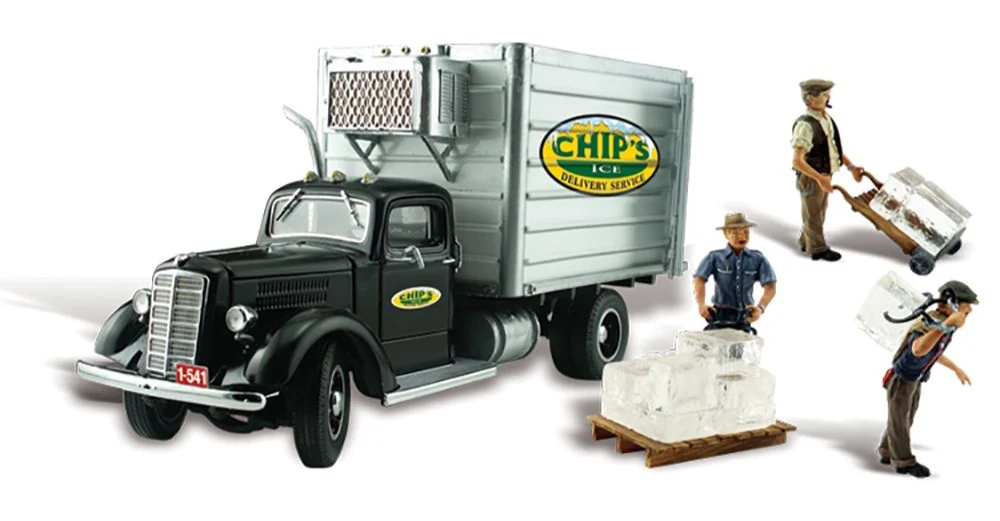 WAS5557 HO Chip's Ice Truck
