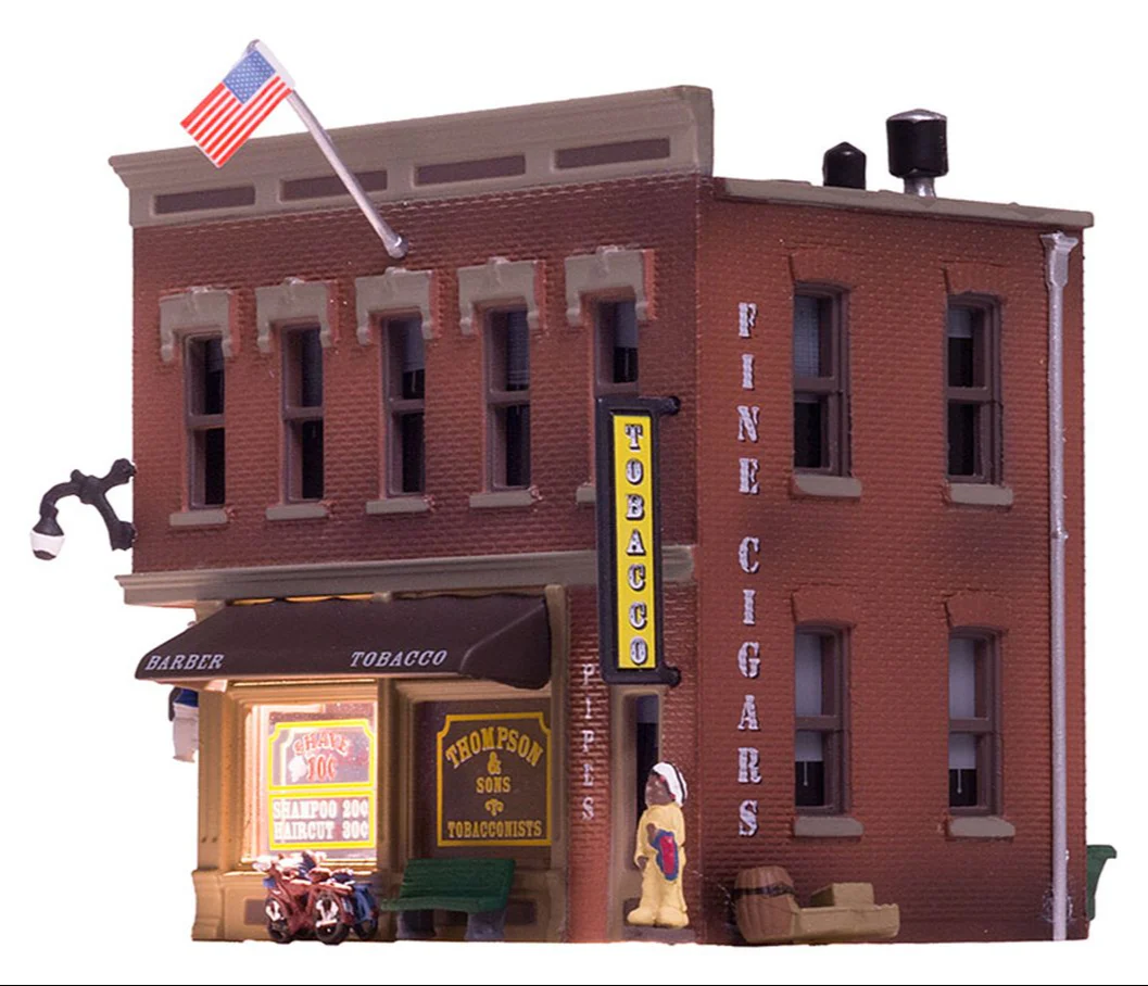 WBR4923 Woodland Scenics - N Gauge Buildings - Corner Emporium - Image 2