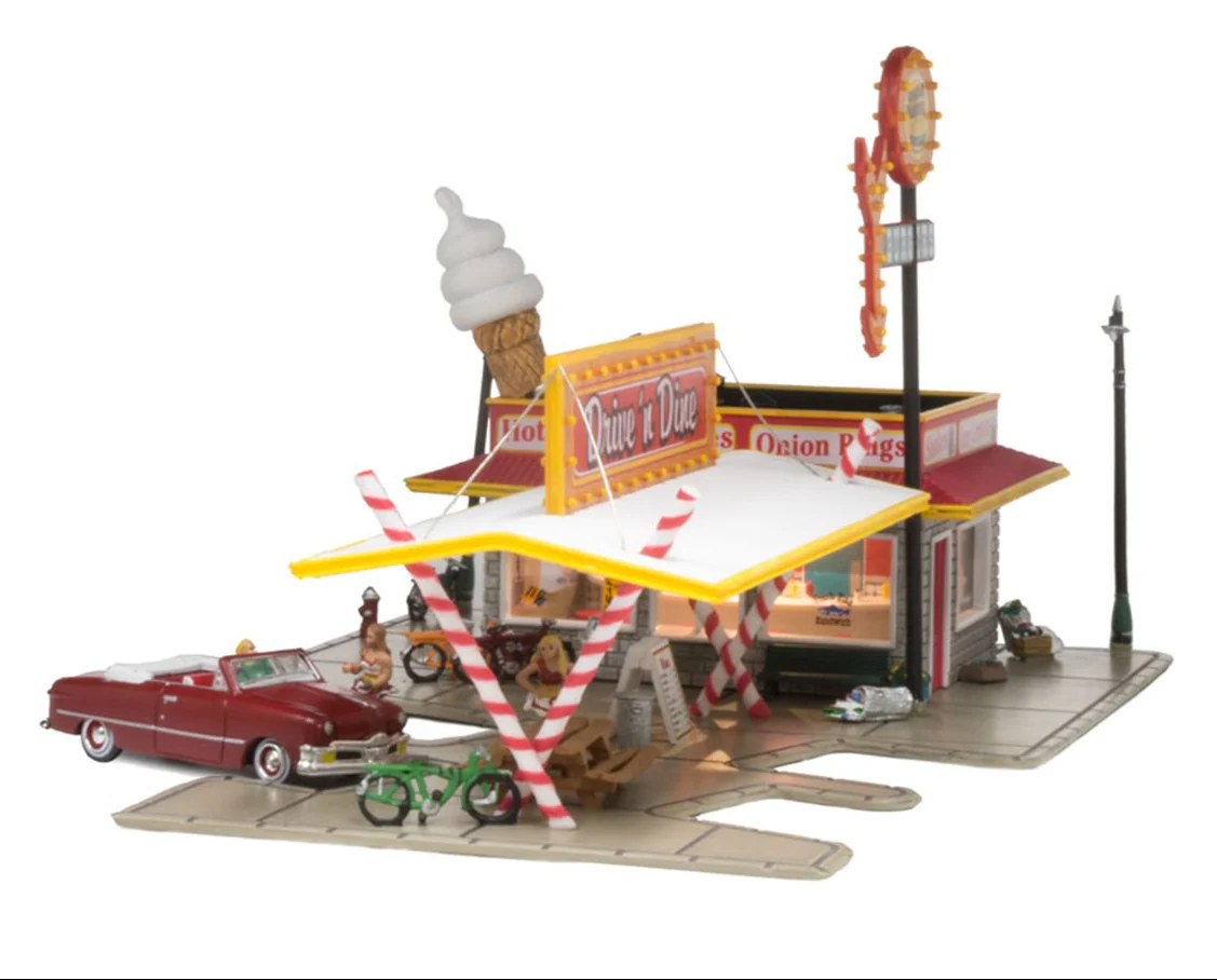WBR4929 Woodland Scenics - N Gauge Buildings - Drive 'N' Dine - Image 2