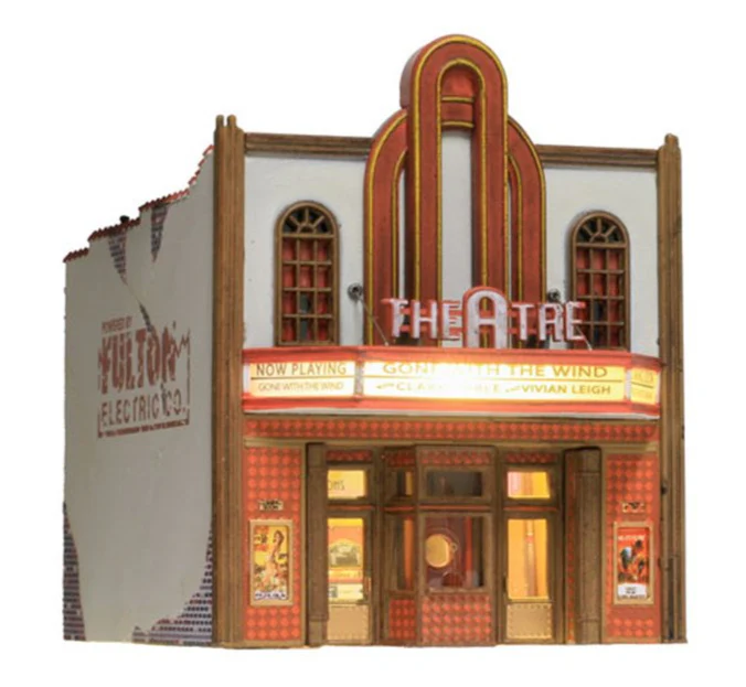 WBR4944 BR4944 Woodland Scenics - N Gauge Buildings - Theater