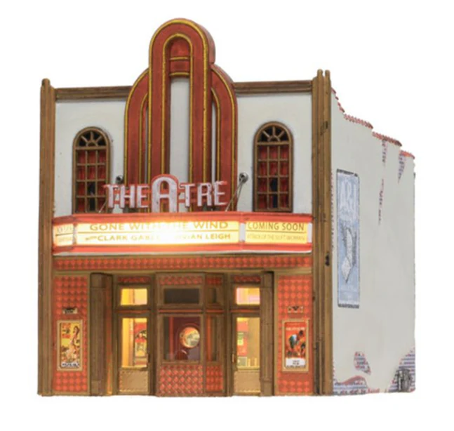 WBR4944 BR4944 Woodland Scenics - N Gauge Buildings - Theater - Image 2