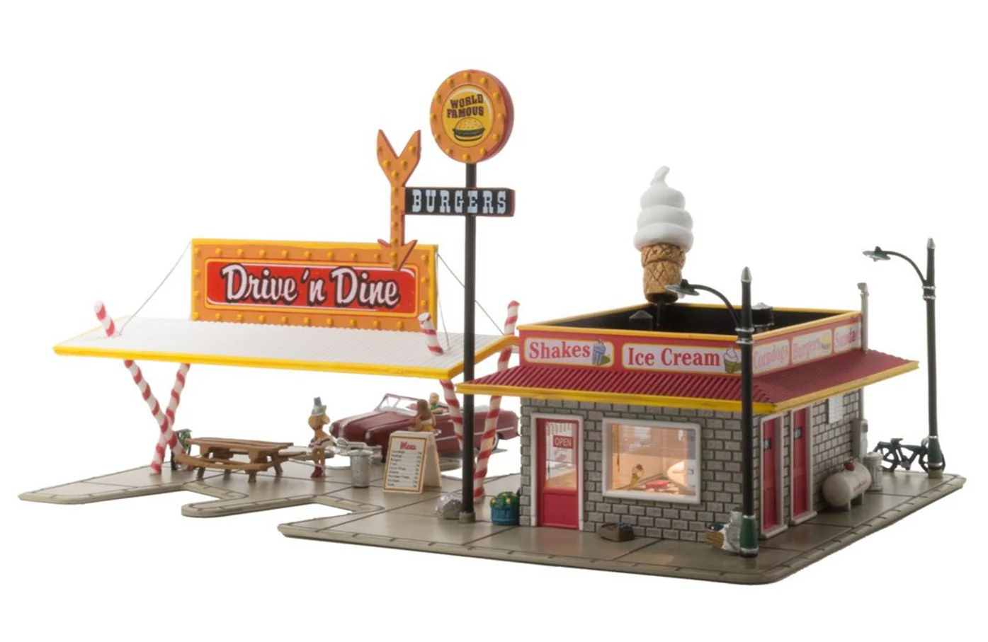WBR5029 BR5029 Drive 'n Dine - HO Scale - Image 3