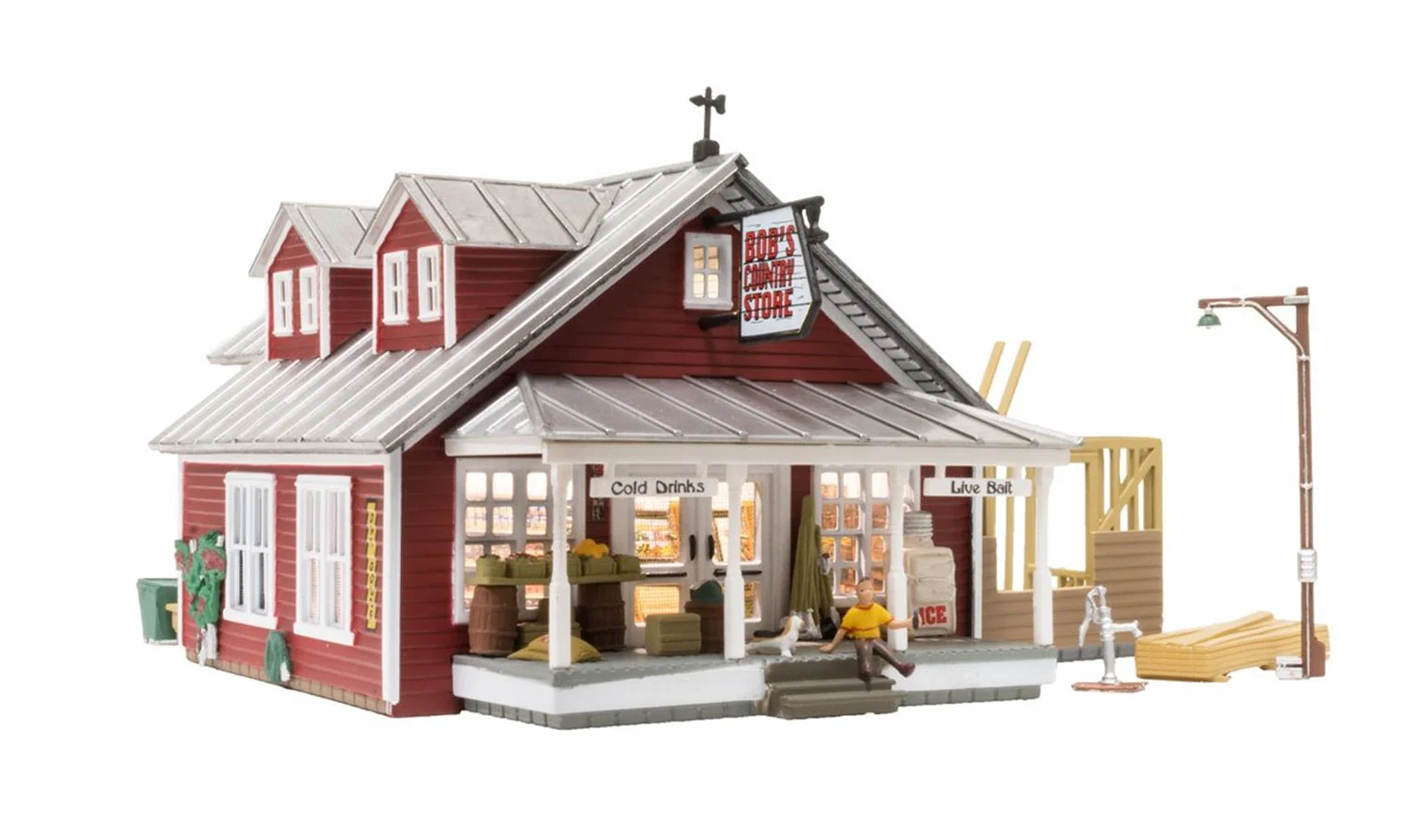 WBR5031 BR5031 Woodland Scenics - HO Scale Buildings - Country Store Expansion