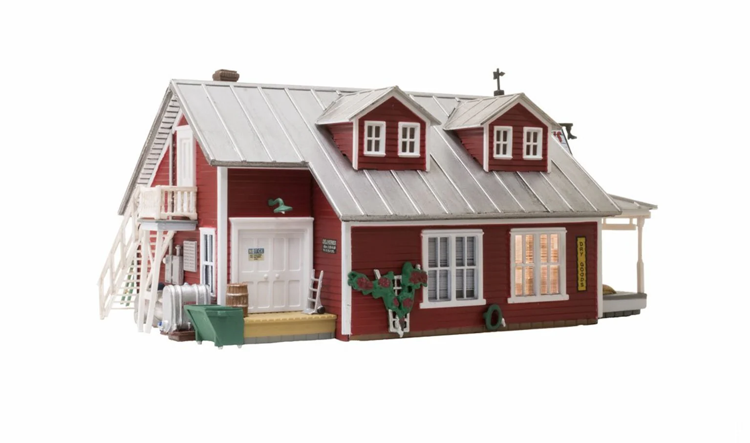 WBR5031 BR5031 Woodland Scenics - HO Scale Buildings - Country Store Expansion - Image 2