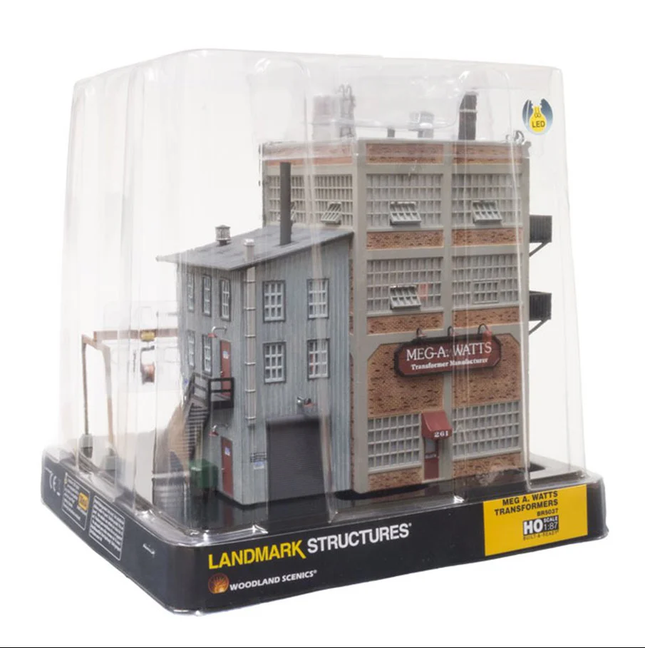 WBR5037 BR5037 Woodland Scenics - HO Scale Buildings - Meg A. Watts Transformers - Image 5