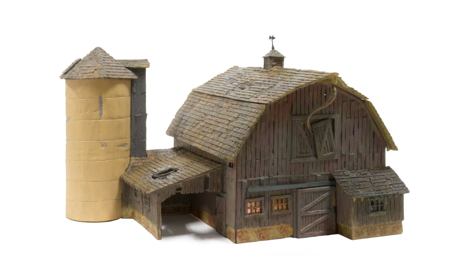 WBR5038 BR5038 Woodland Scenics - HO Scale Buildings - Old Weathered Barn