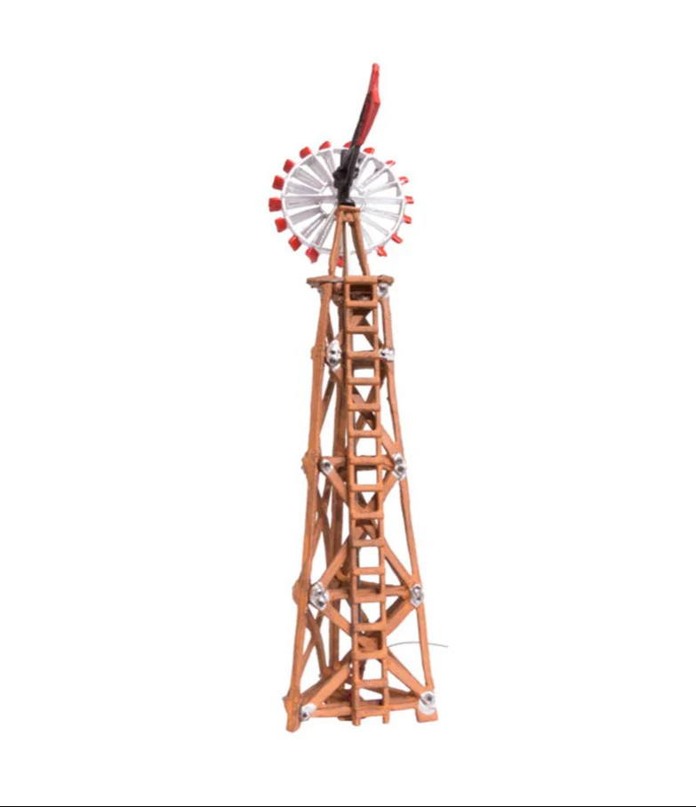 WBR5043 BR5043 Woodland Scenics - HO Scale Buildings - Windmill - Image 2