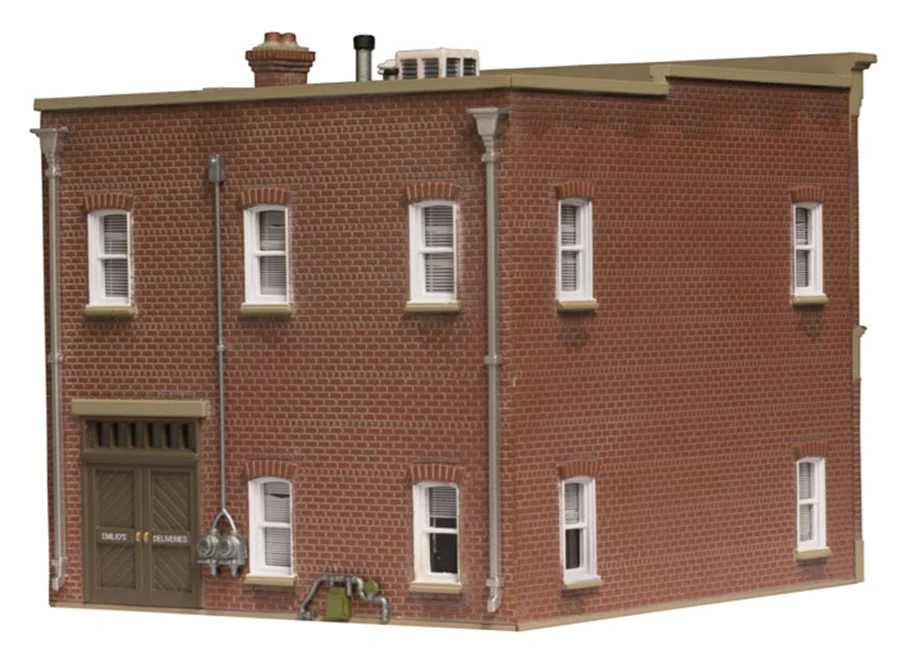 WBR5055 BR5055 Woodland Scenics - HO Scale Buildings - Emilio's Italian Restaurant - Image 2