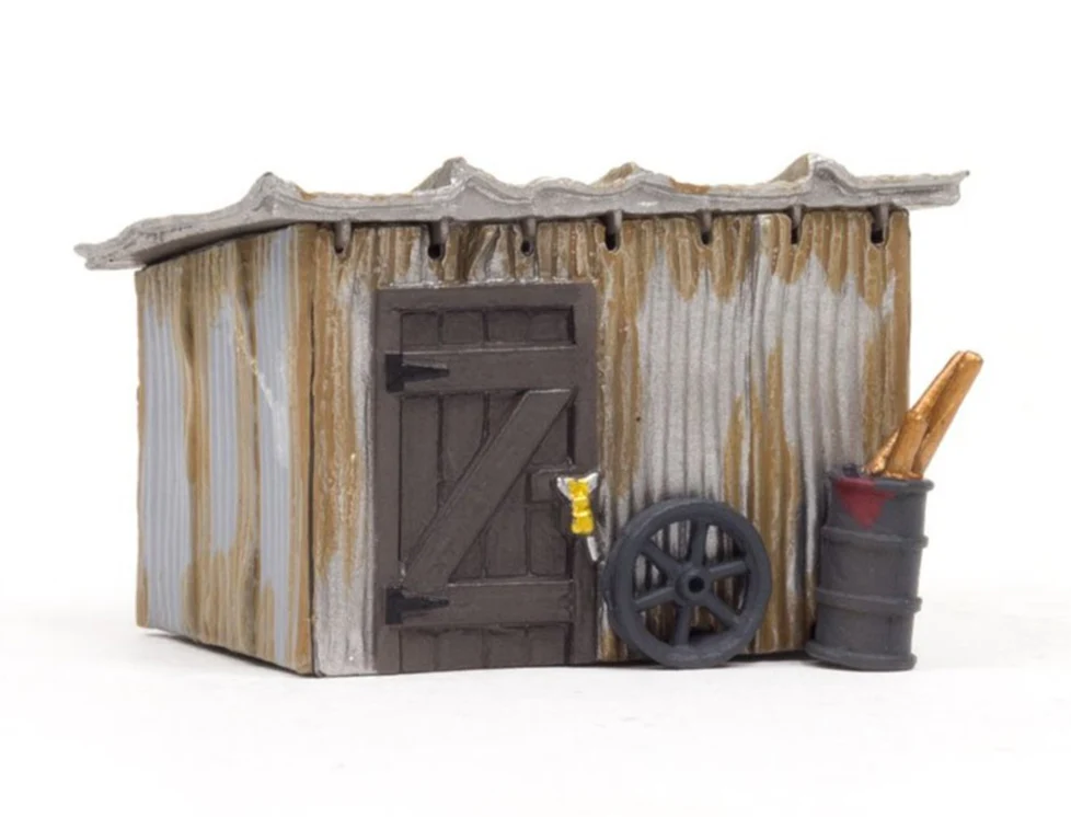 WBR5056 BR5056 Woodland Scenics - HO Scale Buildings - Tin Shack