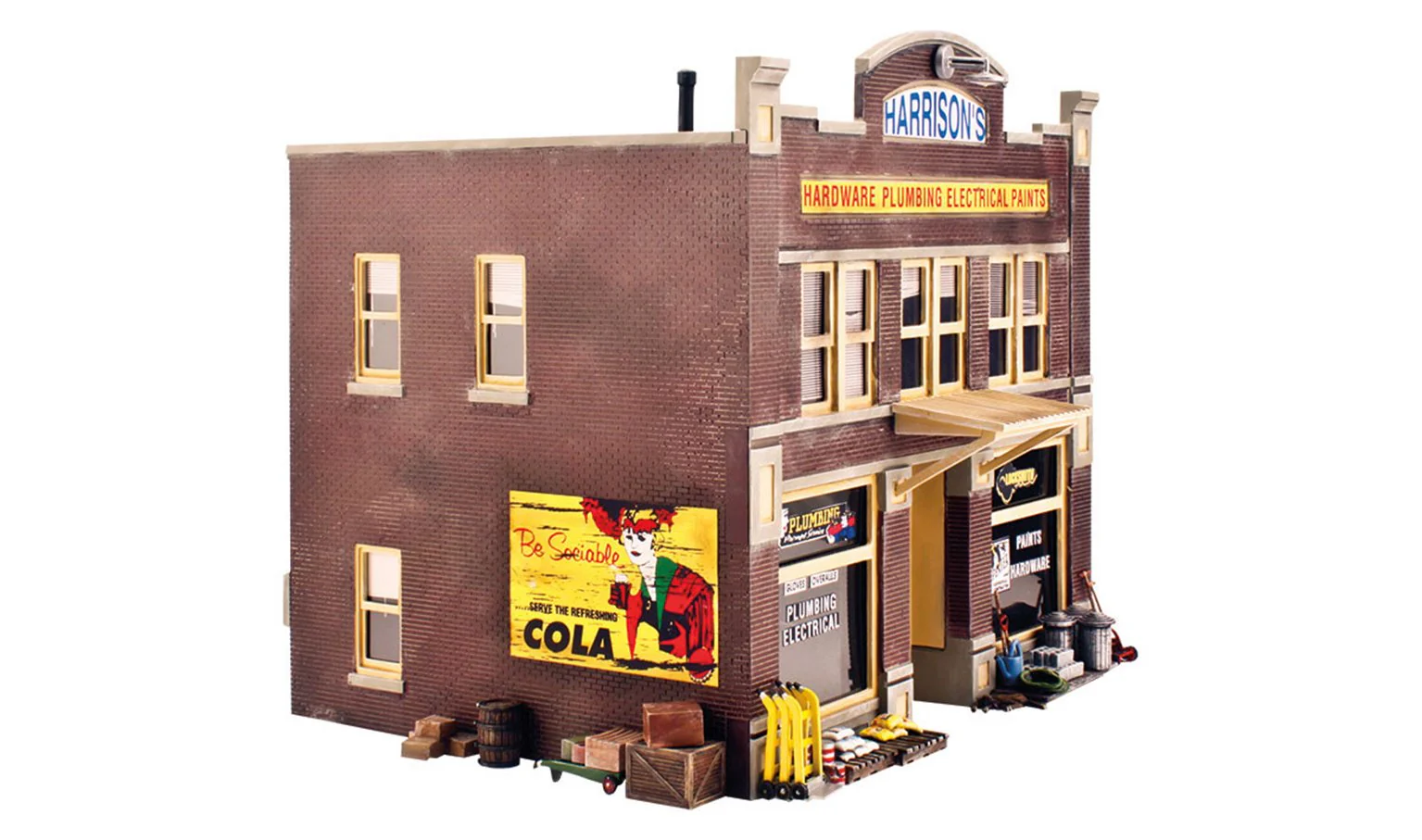 WBR5842 BR5842 Woodland Scenics - O Gauge Buildings - Harrison's Hardware - Image 2
