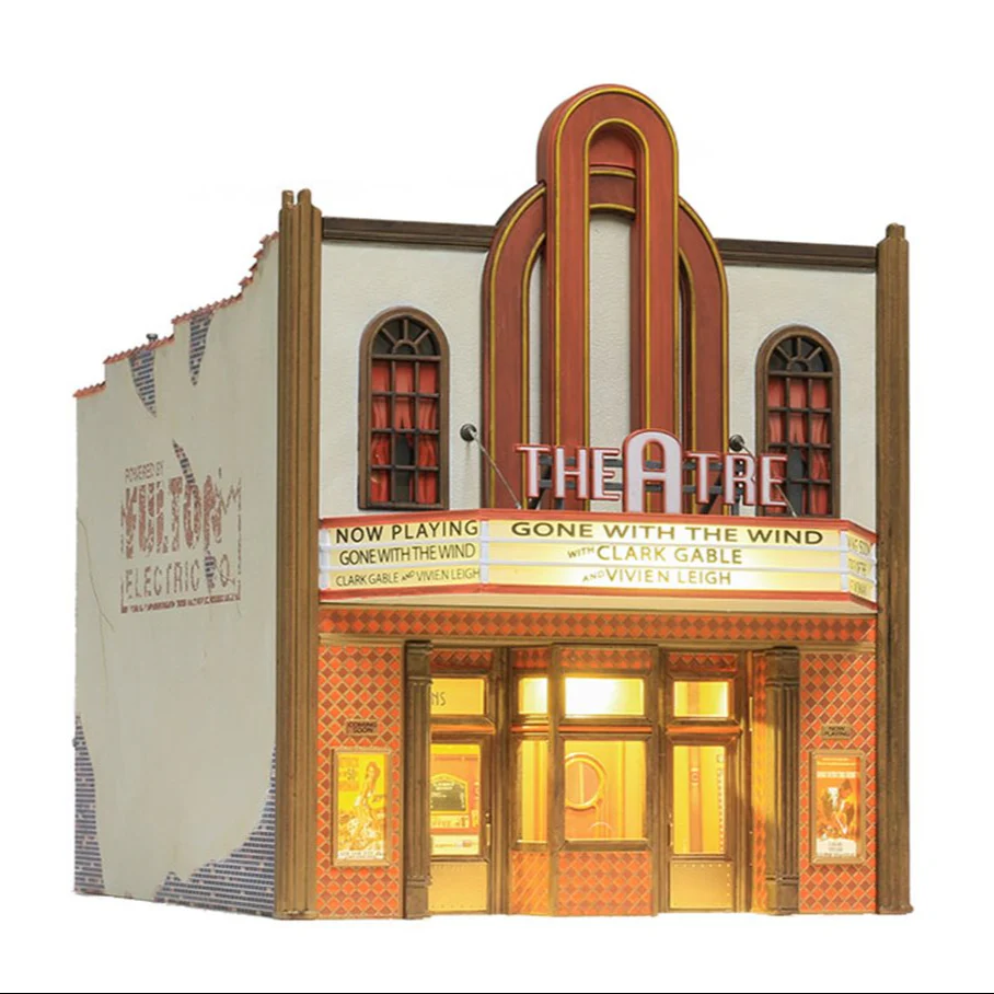 WBR5854 BR5854 Woodland Scenics - O Gauge Buildings - Theater - Image 2