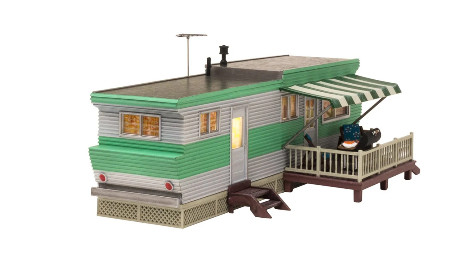 WBR5861 BR5861 WOODLAND SCENICS - O GAUGE BUILDINGS - Grillin' & Chillin' - Image 3