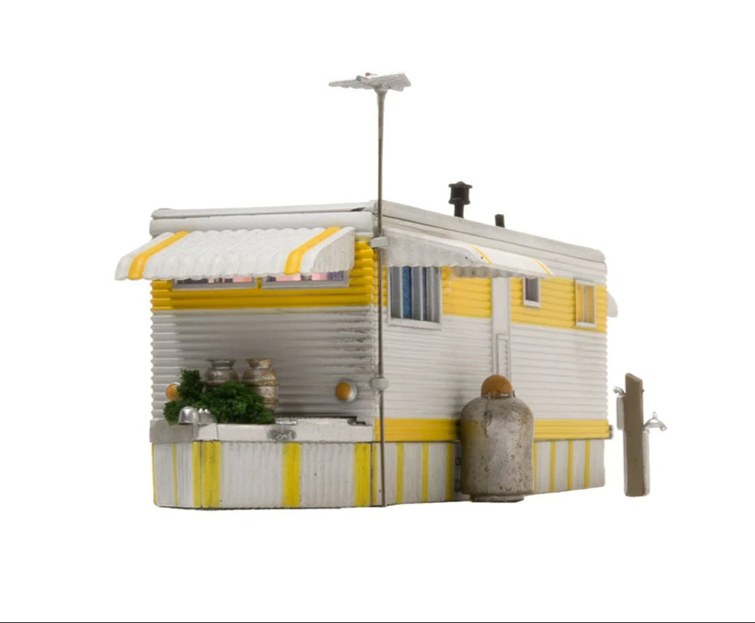 WBR5863 BR5863 WOODLAND SCENICS - O GAUGE BUILDINGS - Sunny Days Trailer - Image 2