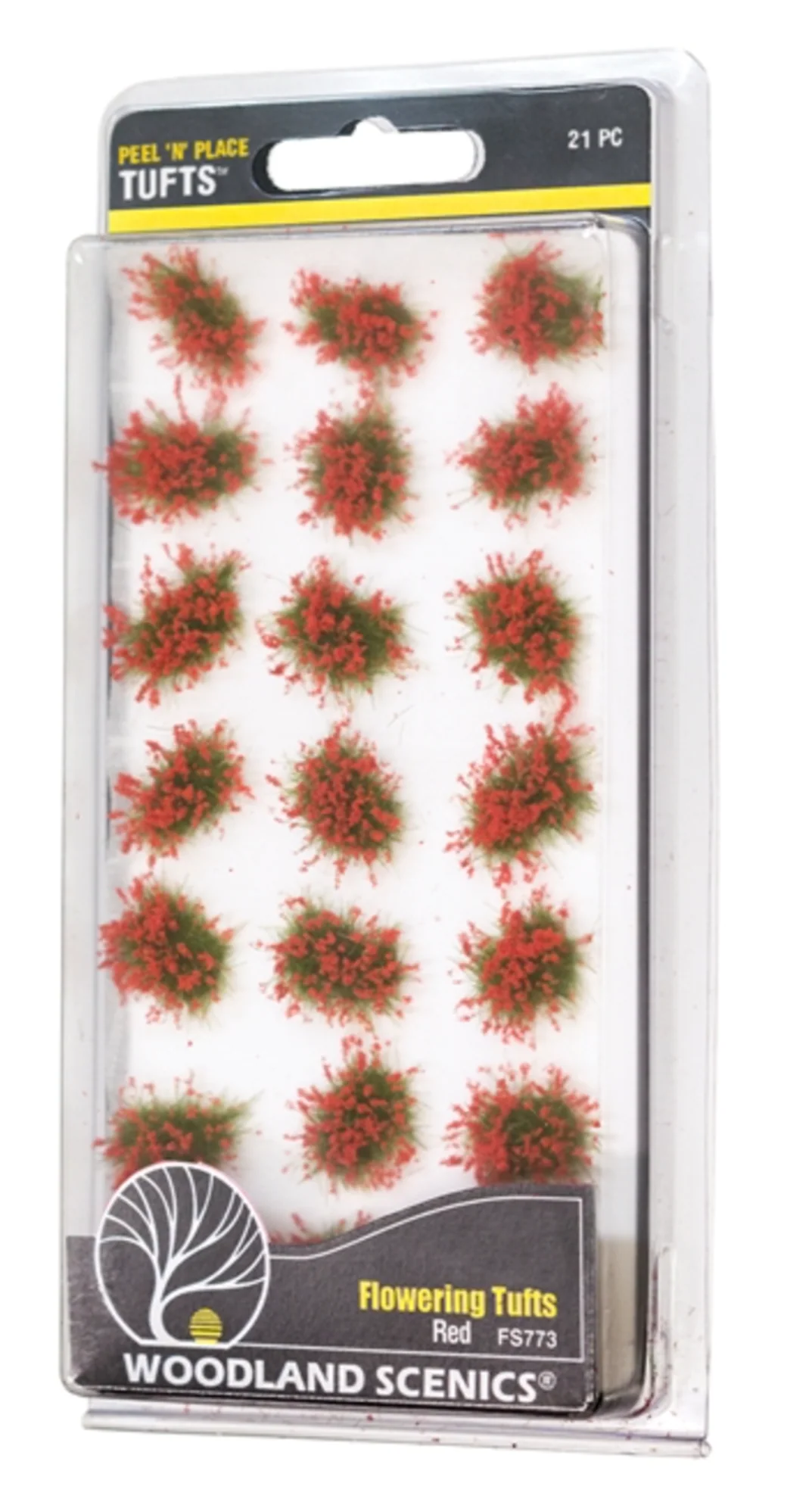 WFS773 FS773 Peel ‘n’ Place Red Flowering Tufts