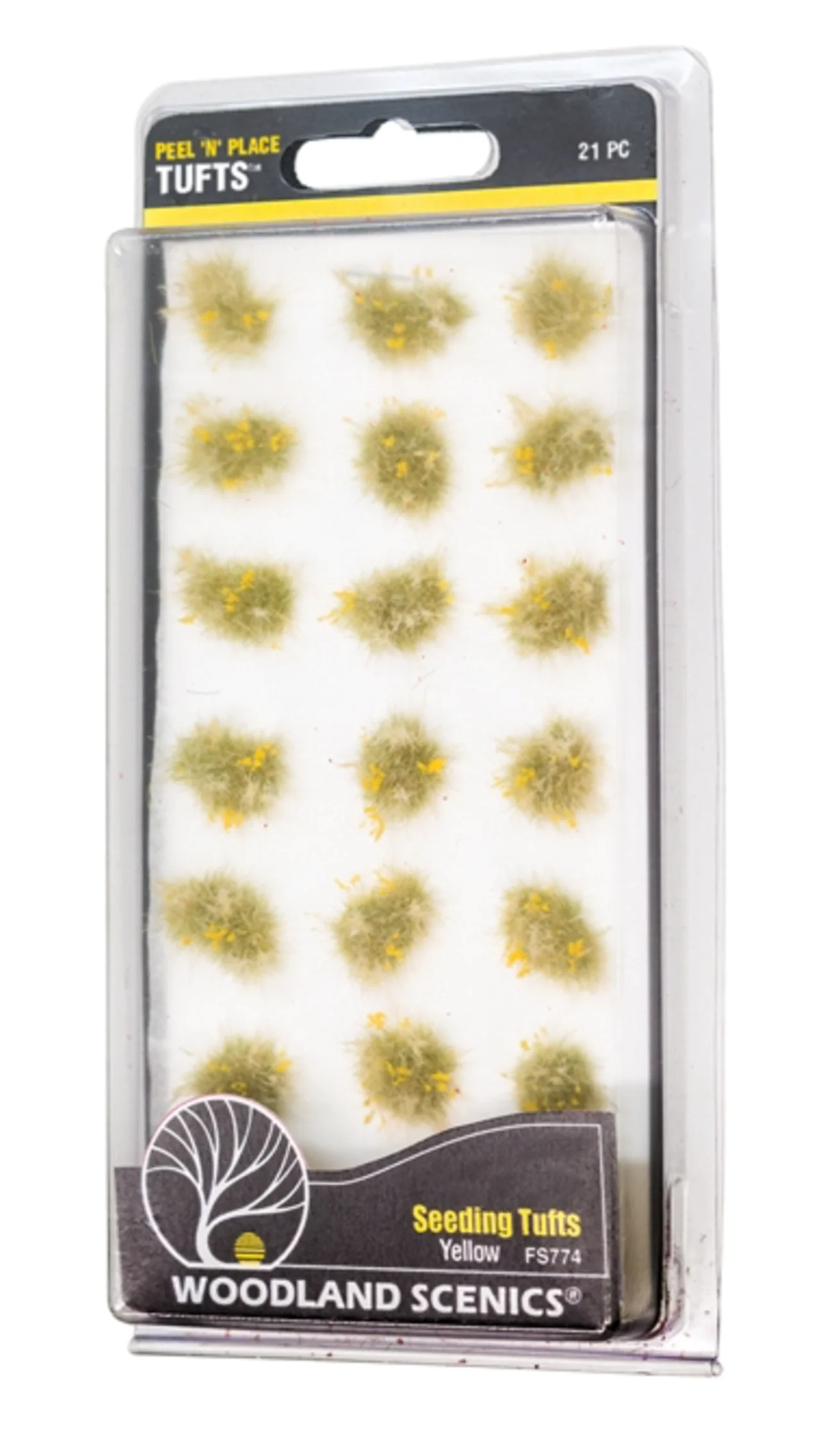 WFS774 FS774 Peel ‘n’ Place Yellow Seeding Tufts