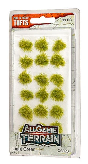 WG6626 All Game Terrain - Light Green Tufts - Image 2