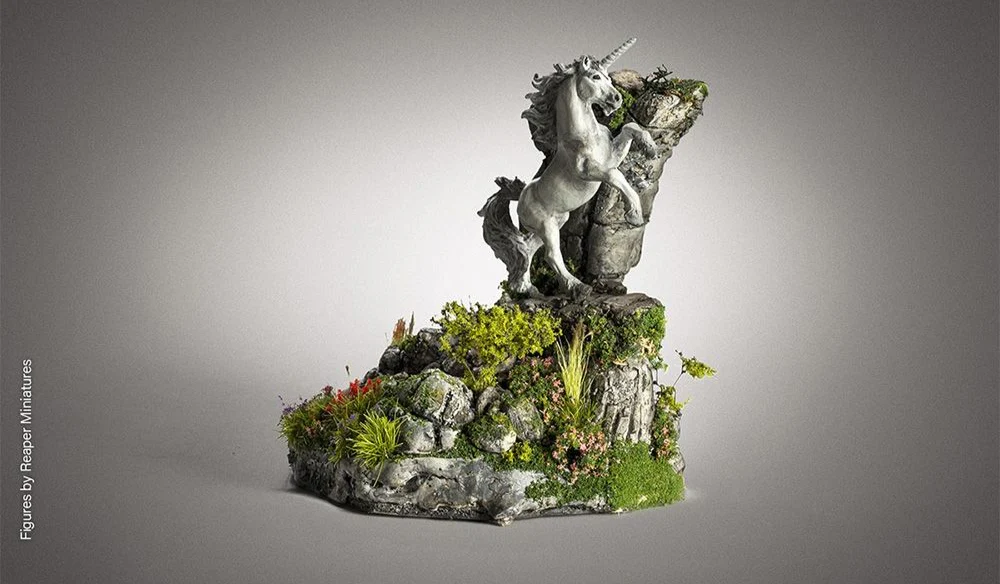 WG6626 All Game Terrain - Light Green Tufts - Image 4