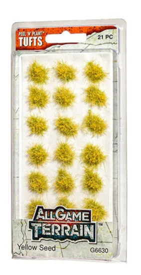 WG6630 All Game Terrain - Yellow Seed Tufts - Image 2