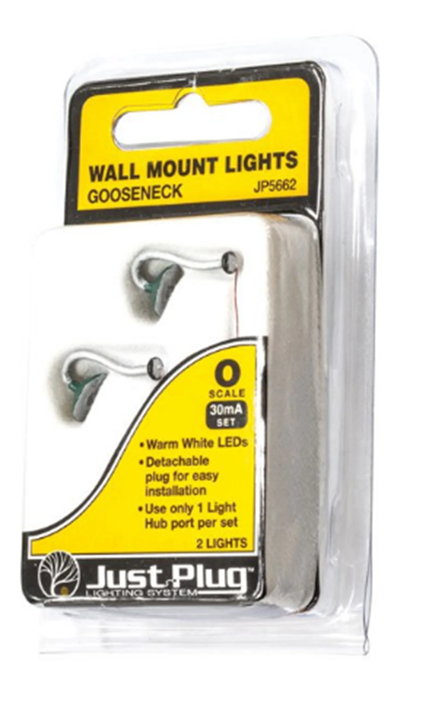 WJP5638 JP5638 Wooden Pole Street Lights - N Scale - Image 2