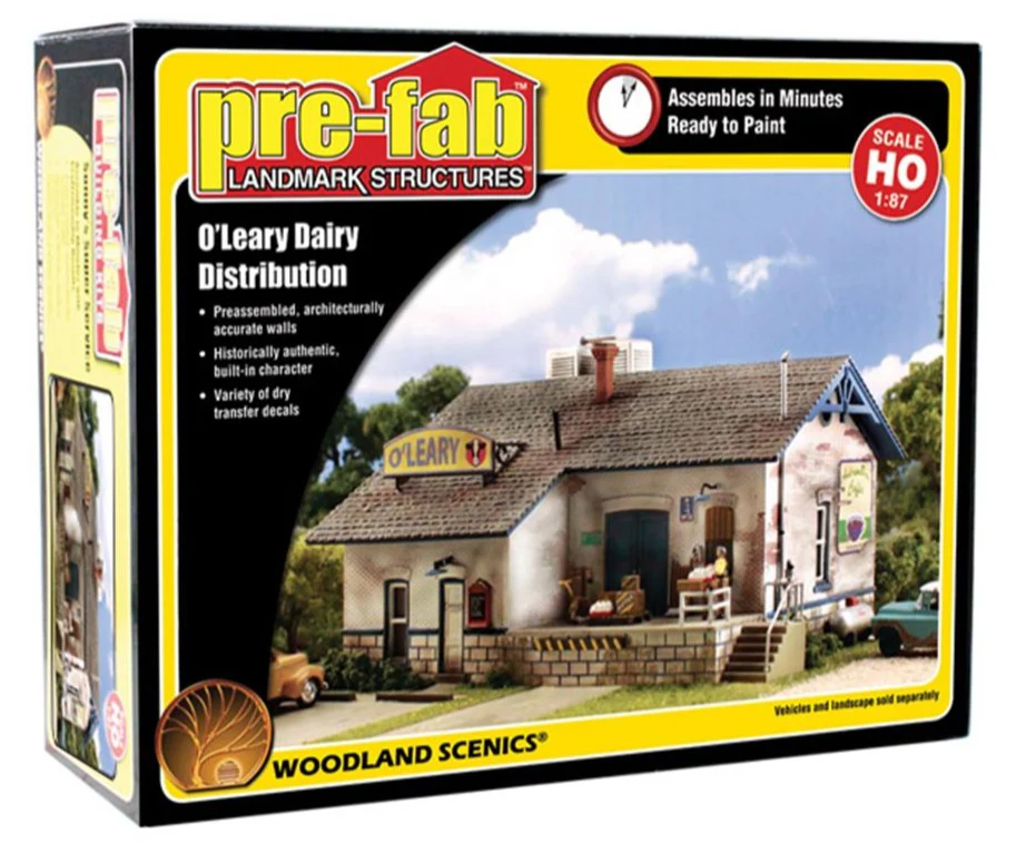 WPF5185 HO O'Leary Dairy Dist Model Kit - Image 4
