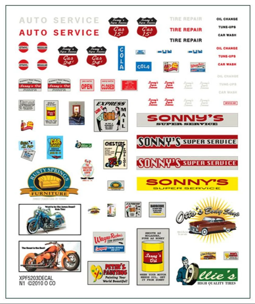 WPF5203 N Sonny's Super Service Model kit - Image 3