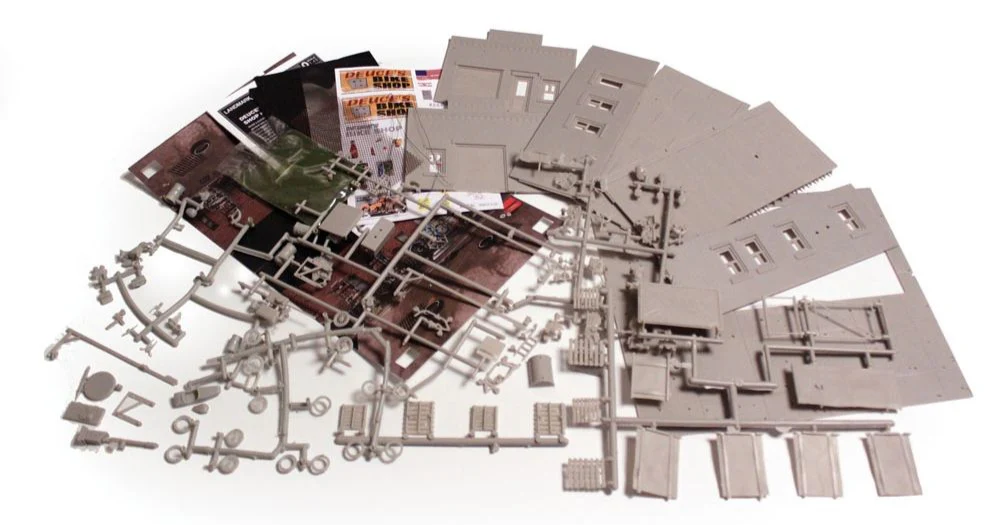 WPF5895 O Deuce's Bike Shop Model Kits - Image 3