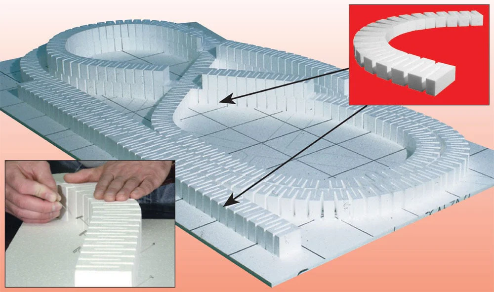 WST14409B 4 Inch Riser - 8 Piece Bulk Pack