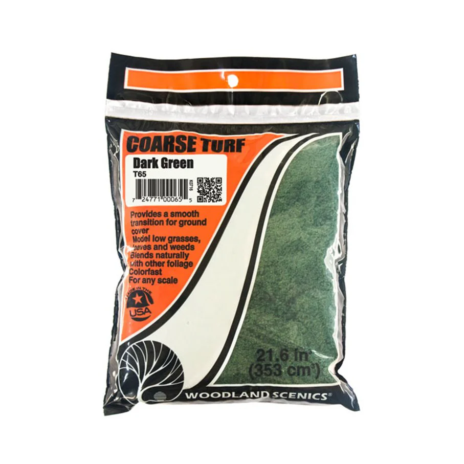 WT65 T65 Dark Green Coarse Turf (Bag) - Image 3