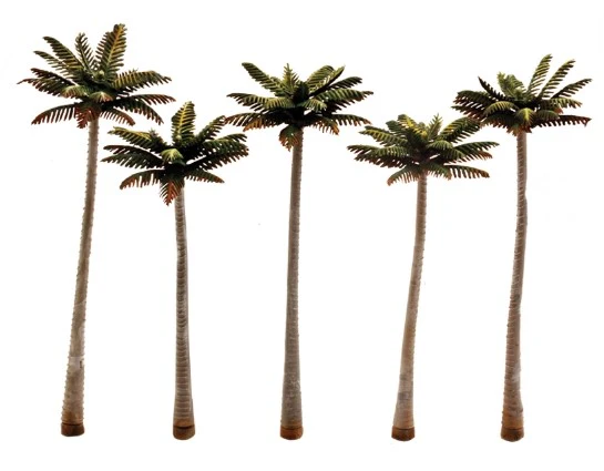 WTR3598 TR3598 4¾"-5¼" Classic Large Palm Trees (5/Pk)